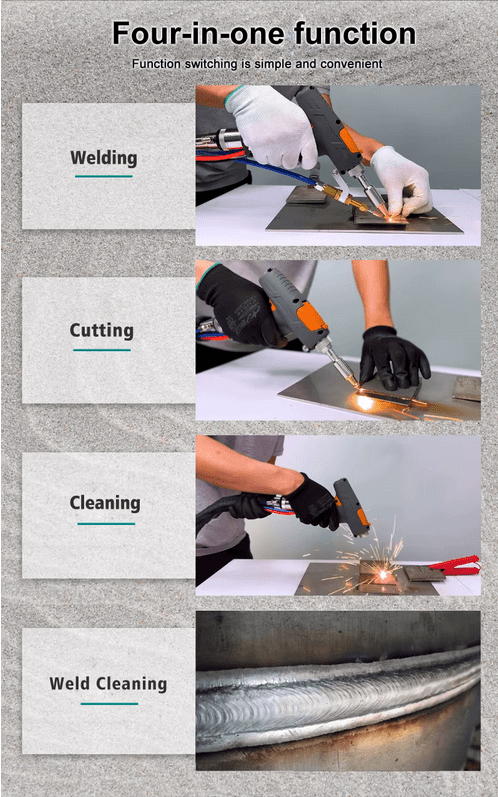 4-in-1 Fiber Laser Machine 2000W - Image 10