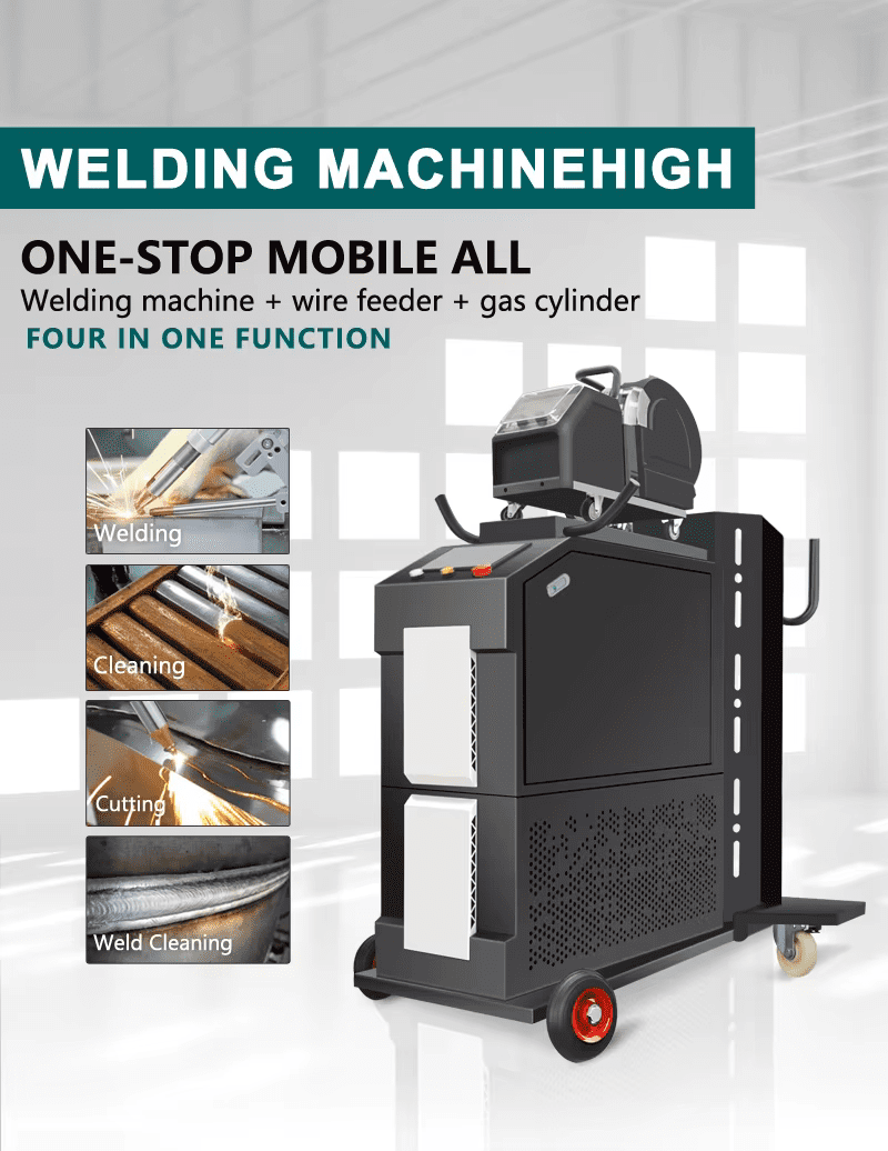 4-in-1 Fiber Laser Machine 2000W